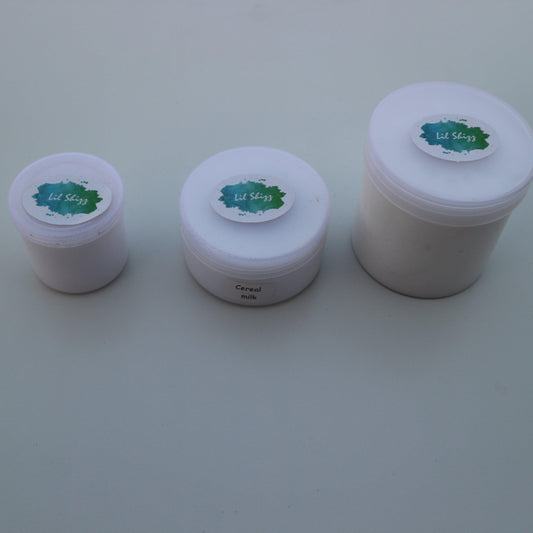 Cereal milk white base slime - lil Shizz