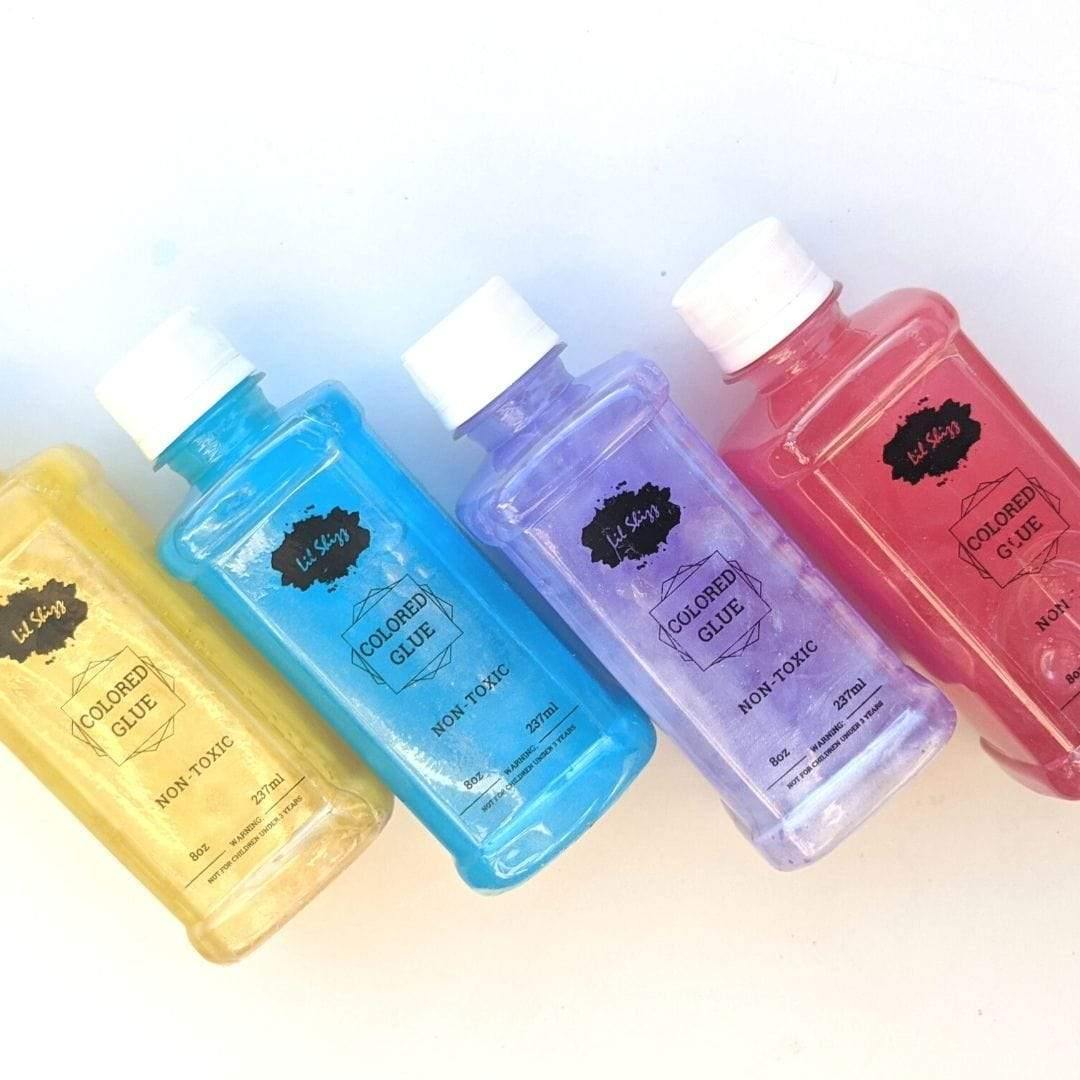 Glossy & Metallic colored Glue 8oz - lil Shizz
